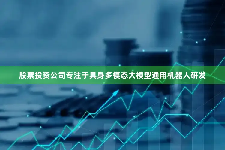 股票投资公司专注于具身多模态大模型通用机器人研发