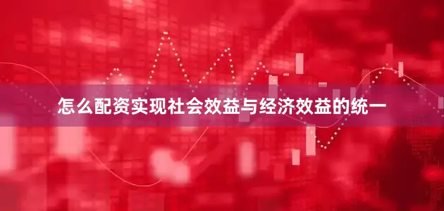 怎么配资实现社会效益与经济效益的统一